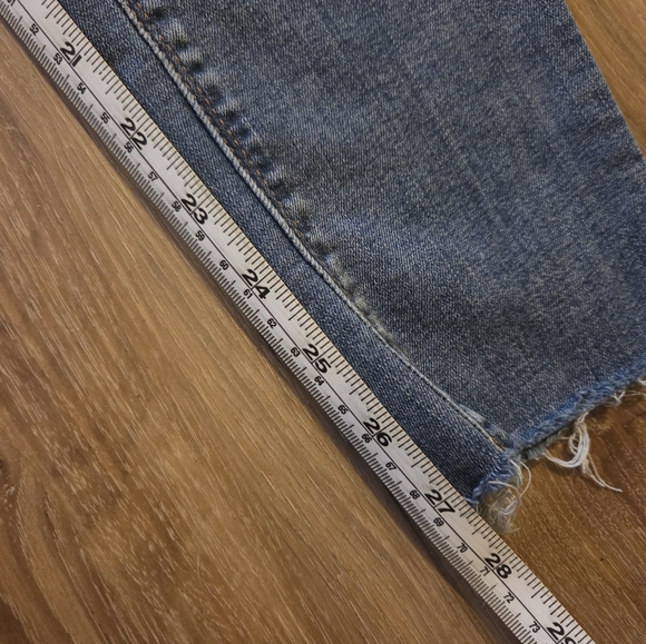 Express Blue Jeans with Red Floral Embroidery - Picture 9 of 9